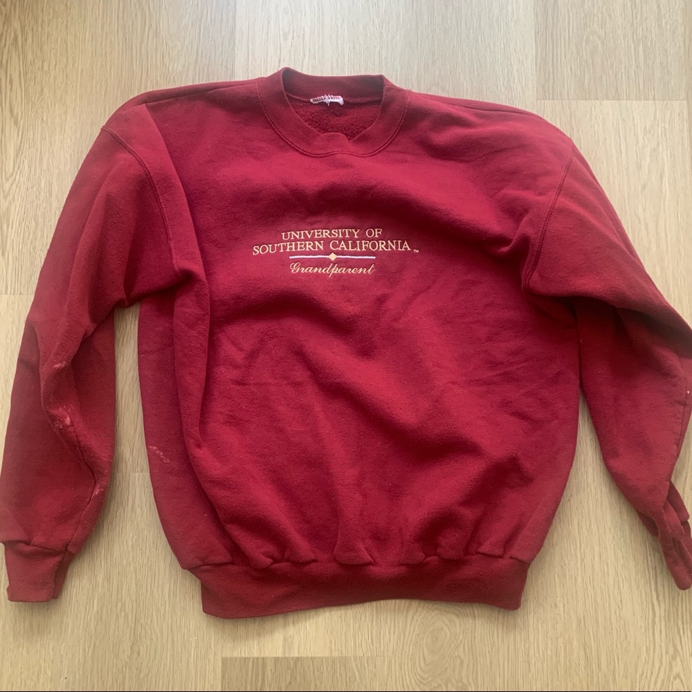 Vintage USC Grandparent Sweater